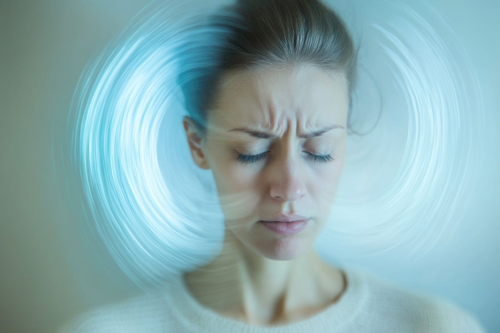 Paciente com sensação de vertigem e rotação